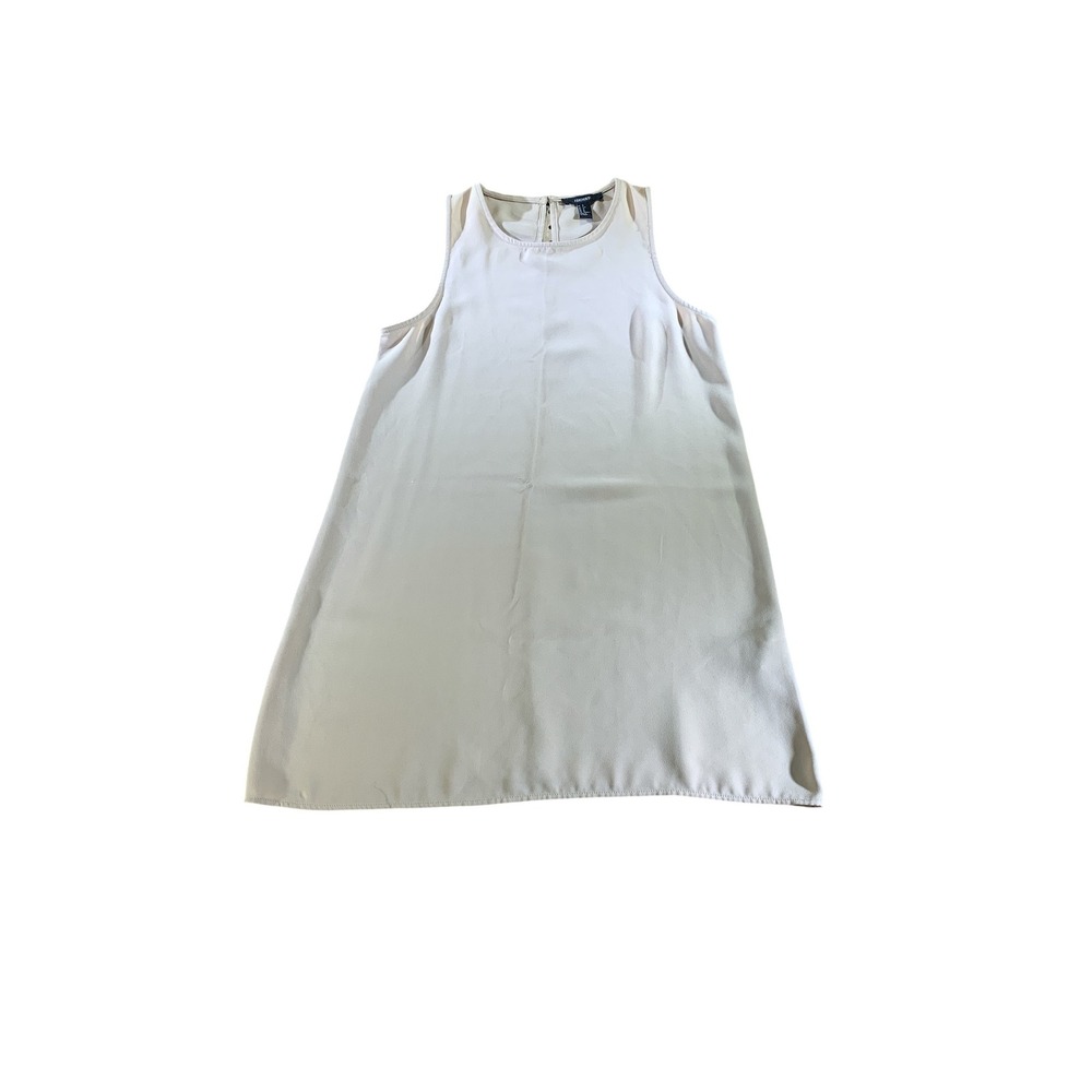 Forever 21 Beige Sleeveless A-Line Mini Dress Women's Size S